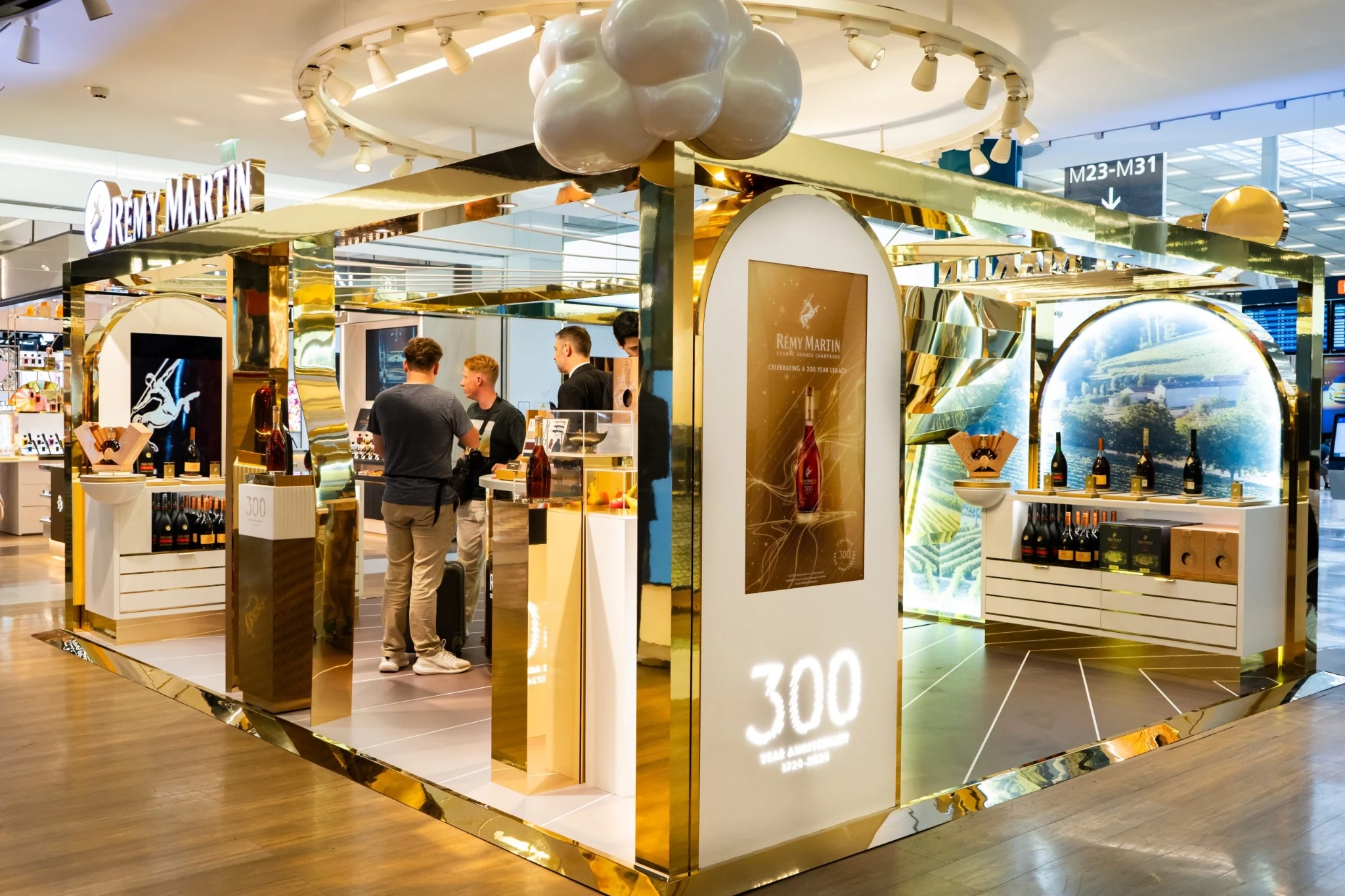 Rémy Martin completed installation