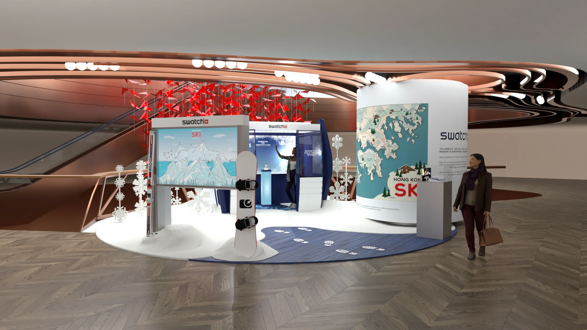 Swatch design visualisation