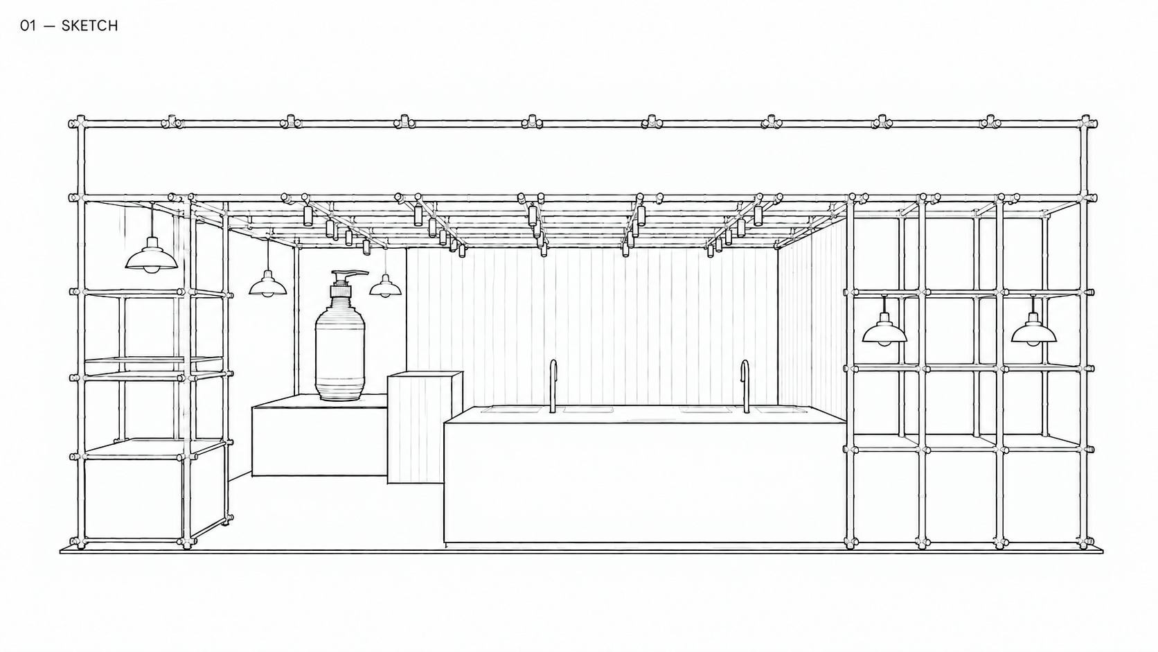 Architectural sketch